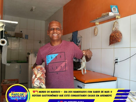 ❤️🦐 MUNDO DO MARISCO - DIA DOS NAMORADOS COM SABOR DE MAR: