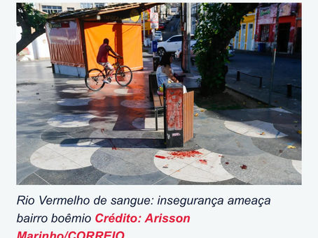 '50 tiros', mortes, assaltos e imóveis à venda: insegurança ameaça o Rio Vermelho