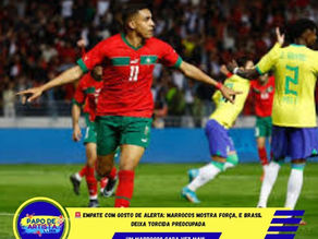 🚨 EMPATE COM GOSTO DE ALERTA: