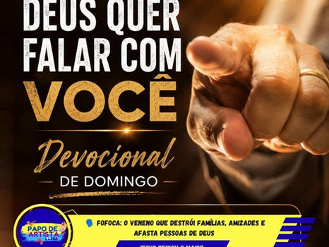  🗣️ FOFOCA: O VENENO QUE DESTRÓI FAMÍLIAS, AMIZADES E AFASTA PESSOAS DE DEUS