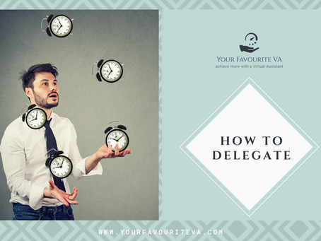HOW TO DELEGATE TASKS EFFICIENTLY