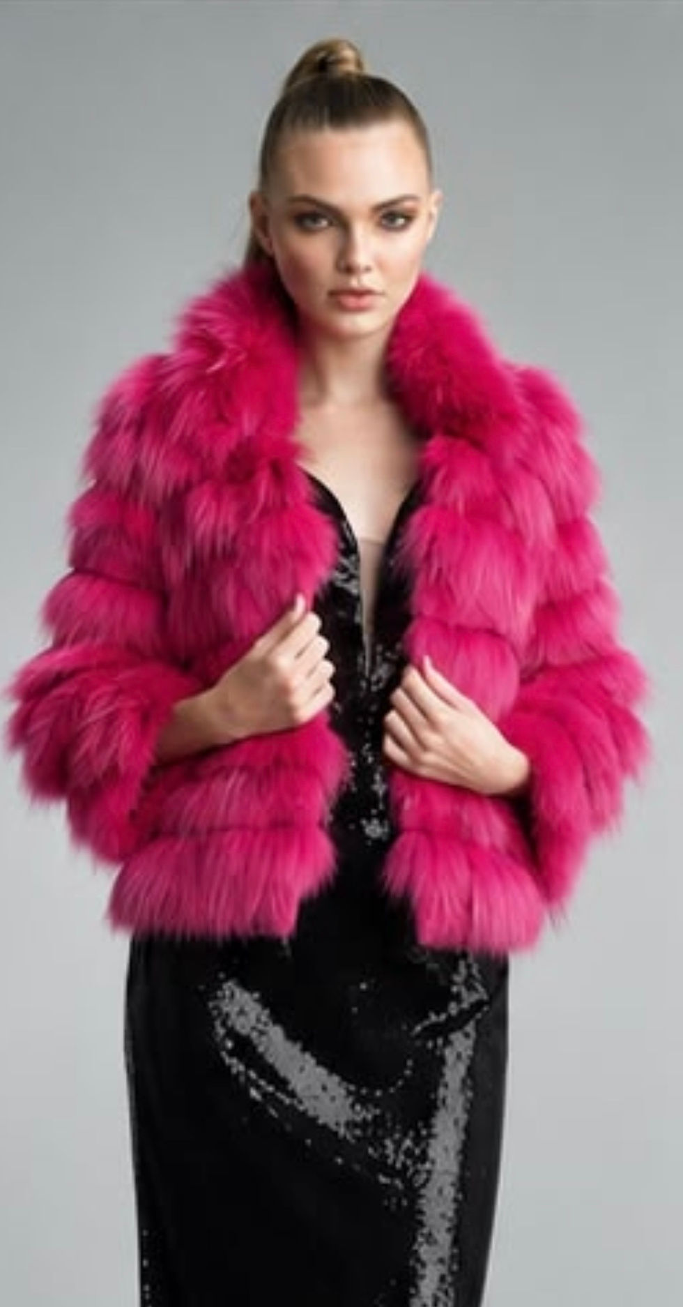 Thumbnail: Rabbit & Fox Fur Jacket