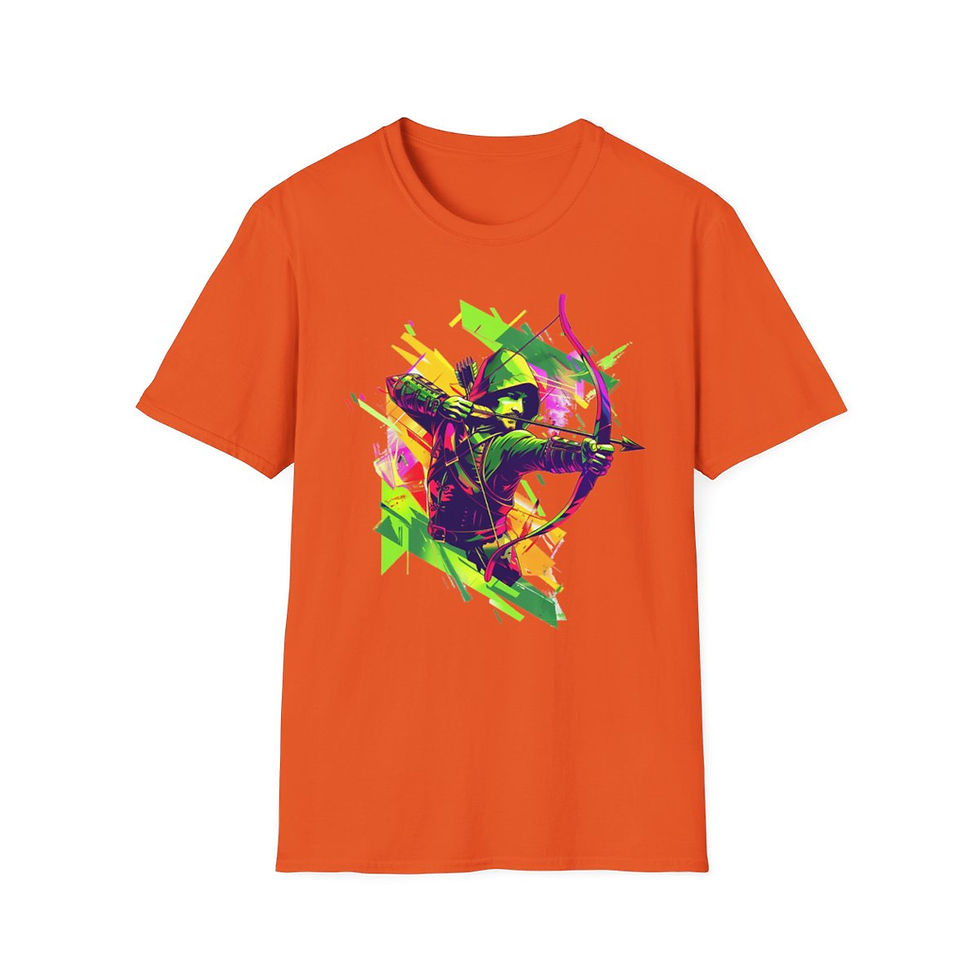 Thumbnail: Neon Robin Hood T-Shirt | Unisex