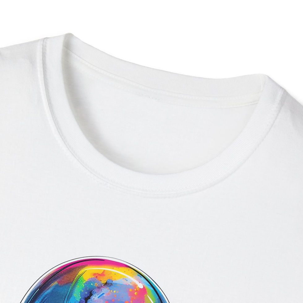 Thumbnail: Neon Gray Alien T-Shirt | Unisex