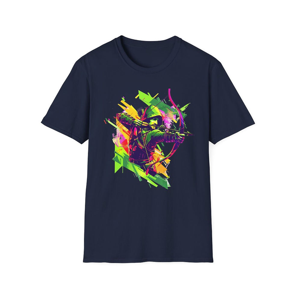 Thumbnail: Neon Robin Hood T-Shirt | Unisex