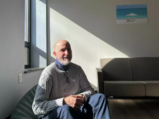 Gary Steck, CEO of Wellmore Behavioral Health, in a treatment room at the agency's urgent crisis center for children and youths in Waterbury. Steck is now warning the center will likely close due to a lack of state funding. Dan Haar/Hearst CT Media