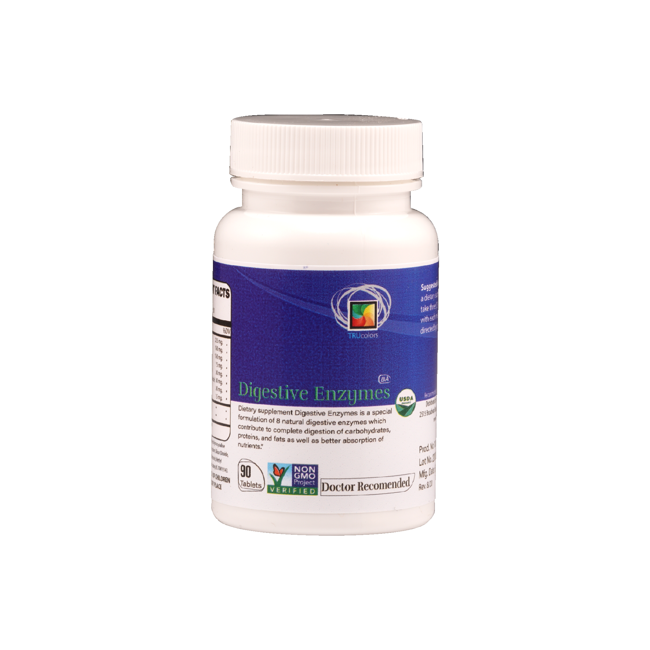 Digestive Enzymes 90 Tablets