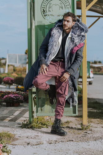 Uzun Ayi Long Coat | Open