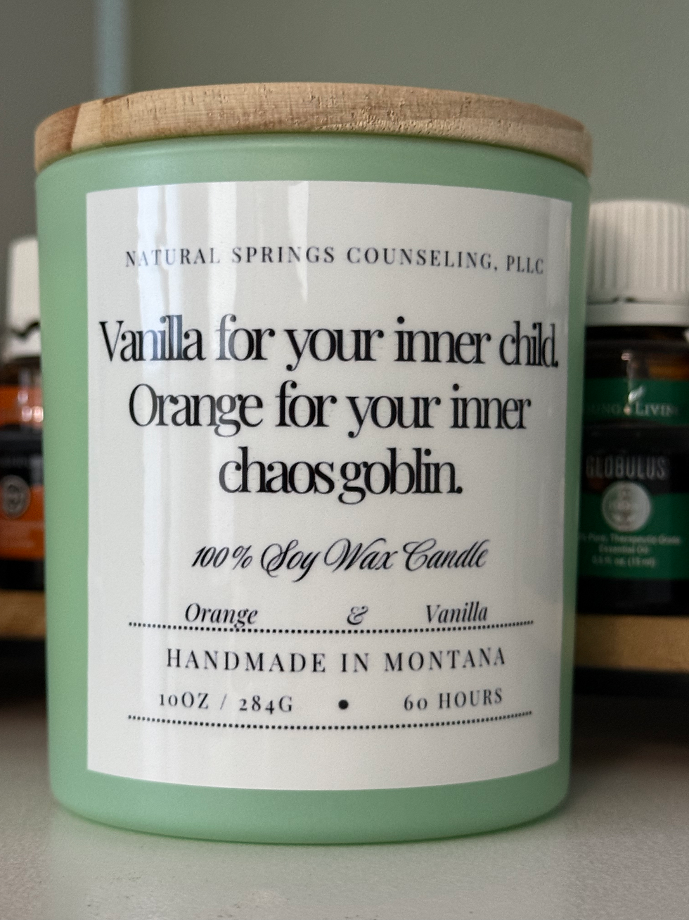 Thumbnail: Scents of Humor Orange & Vanilla Candles