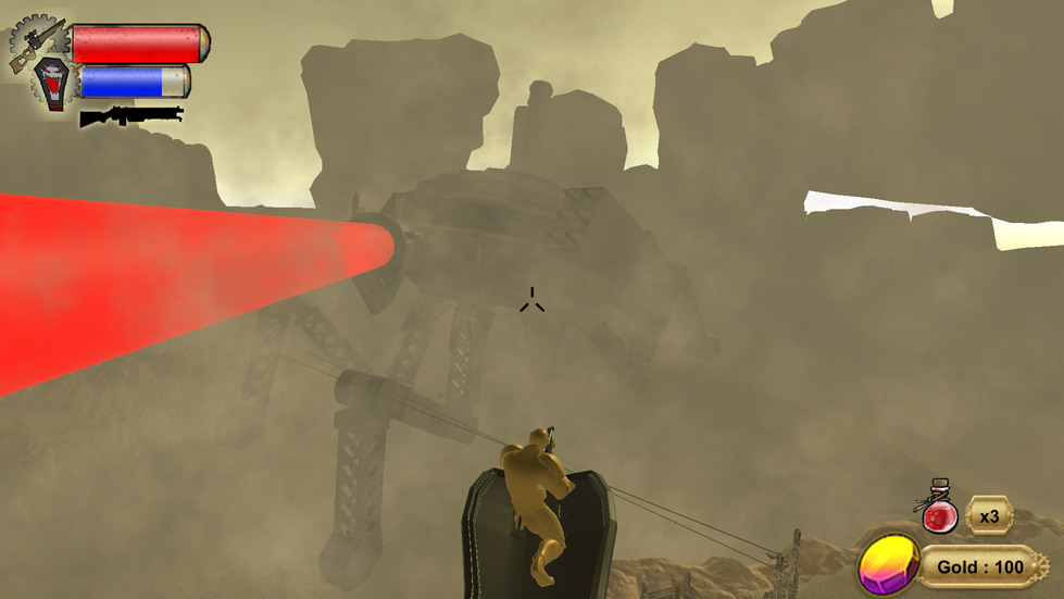 Steampunk Goliath: Genbu Boss