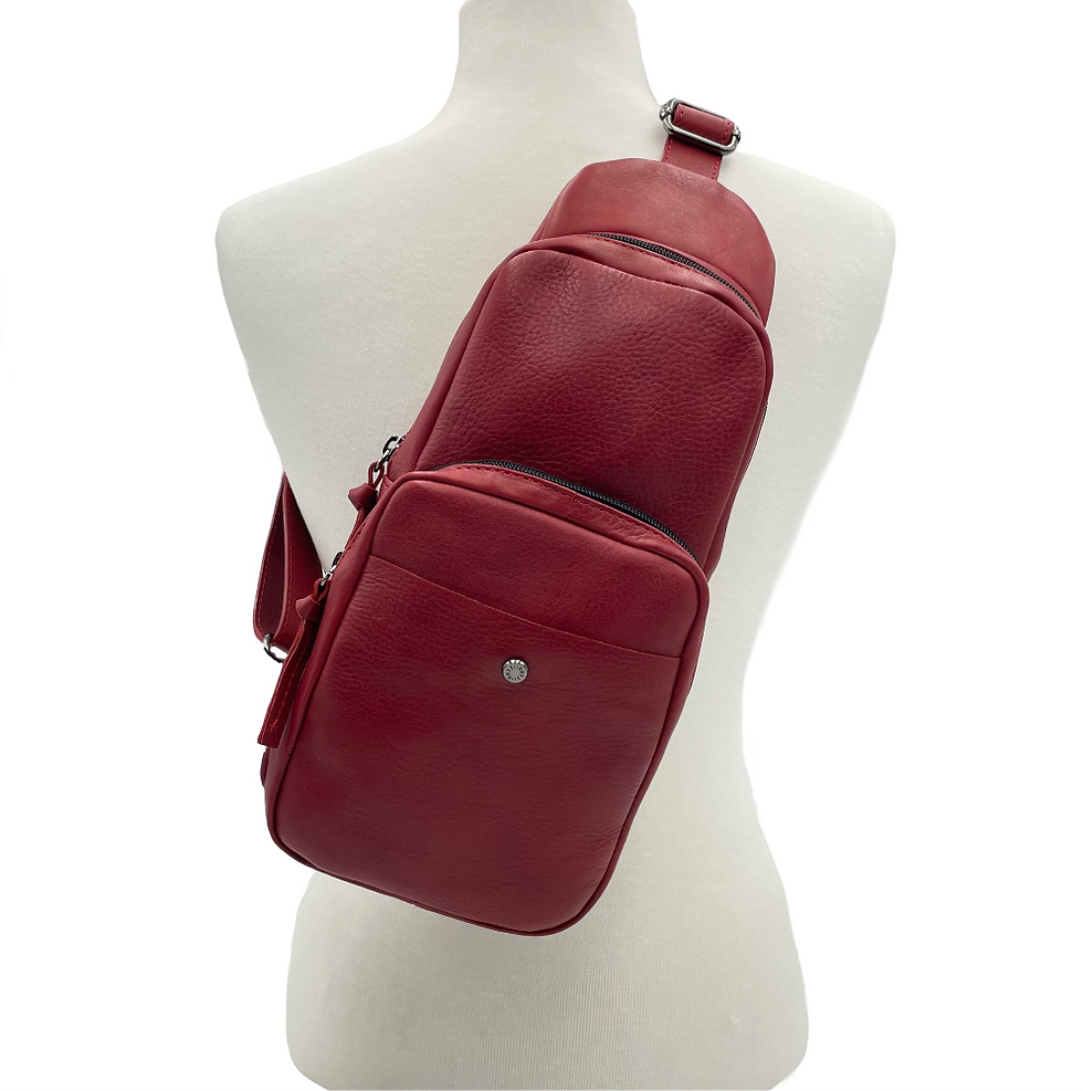 Thumbnail: Bruno Rossi of Italy Italian Sling in Rosso front