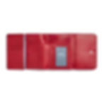 Osgoode Marley Leather RFID Snap Trifold Wallet in Garnet inside