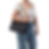 Hobo Rayna Leather Shoulder Bag in Black front on model