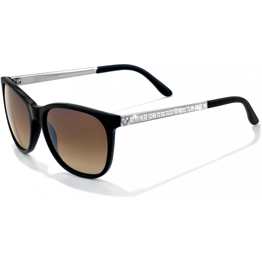 Brighton Spectrum Sunglasses Black side profile