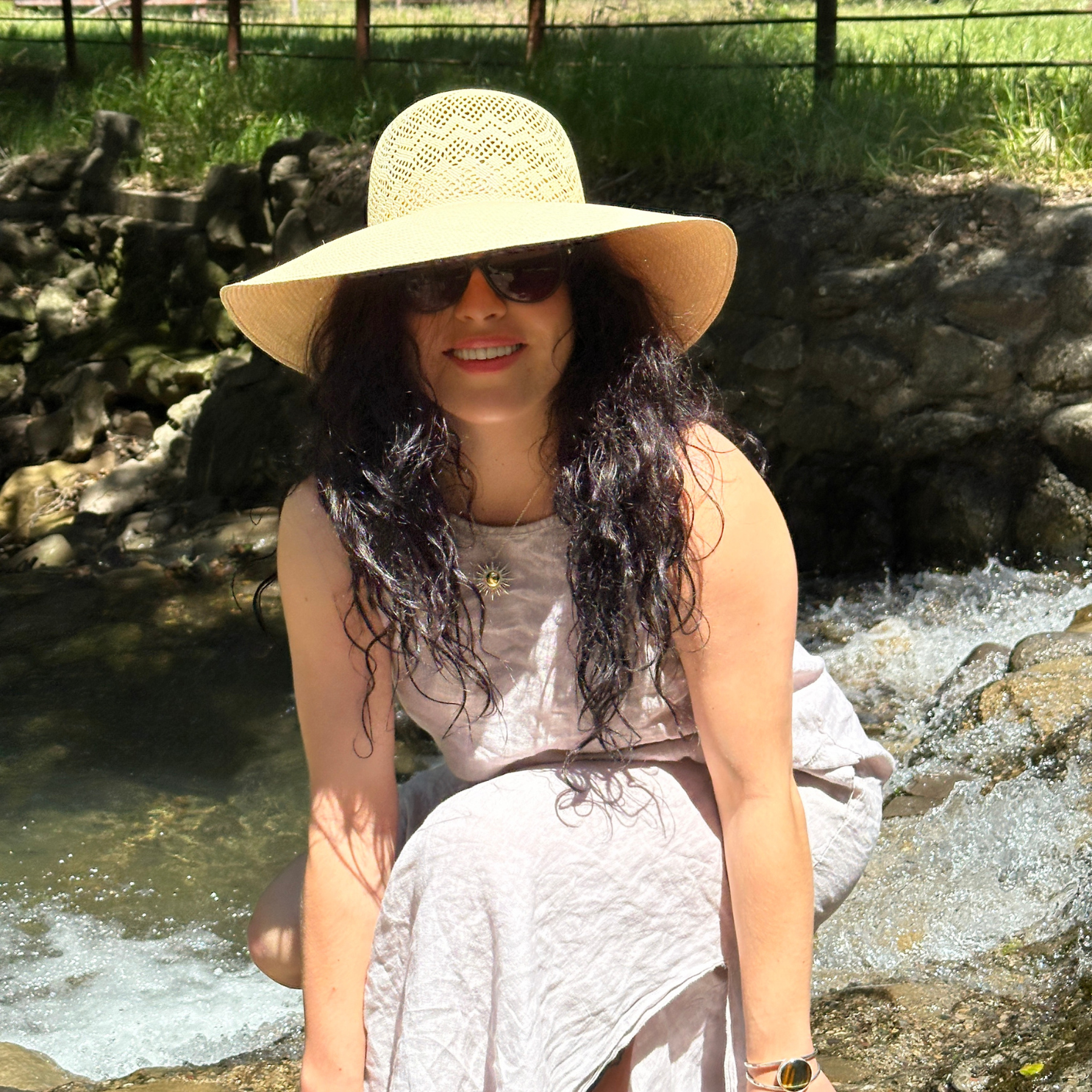 Borsalino Hats The Brisa Panama Vented Crown front view