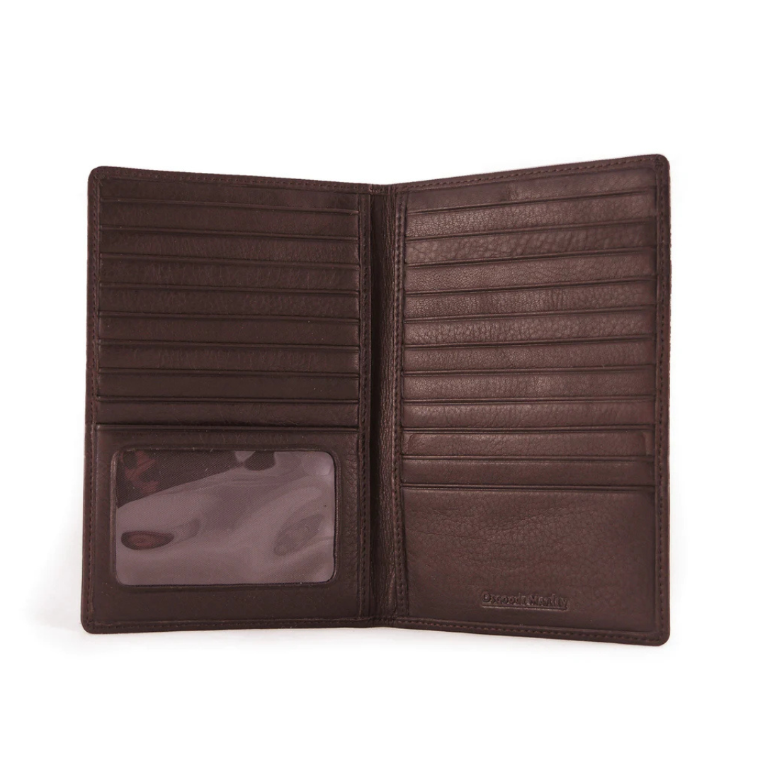 Osgoode Marley Leather RFID Elite Card Holder in Espresso