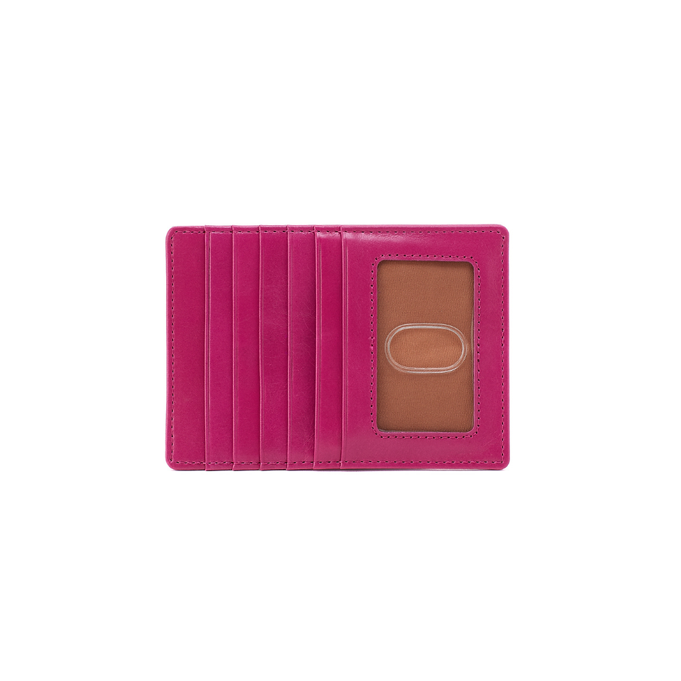 Thumbnail: Hobo Euro Slide Card Case in Cactus Flower front