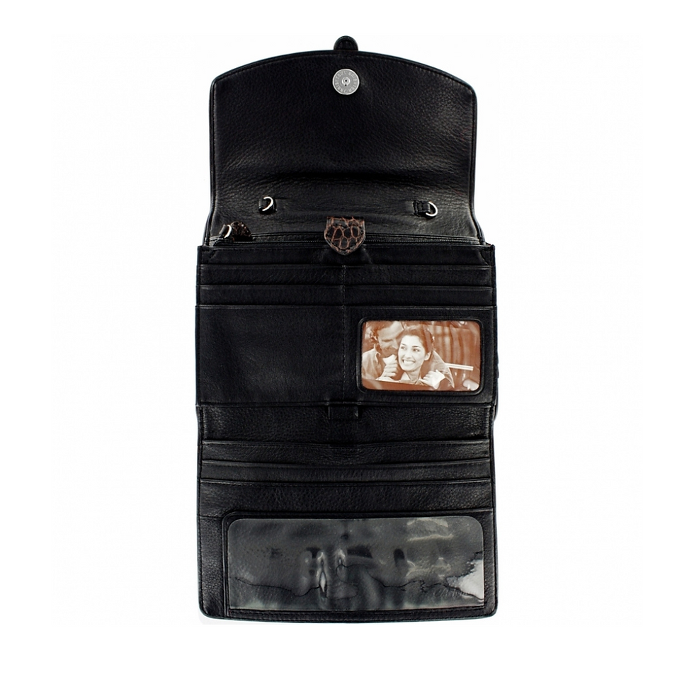 Brighton Nepal Organizer in Black inside