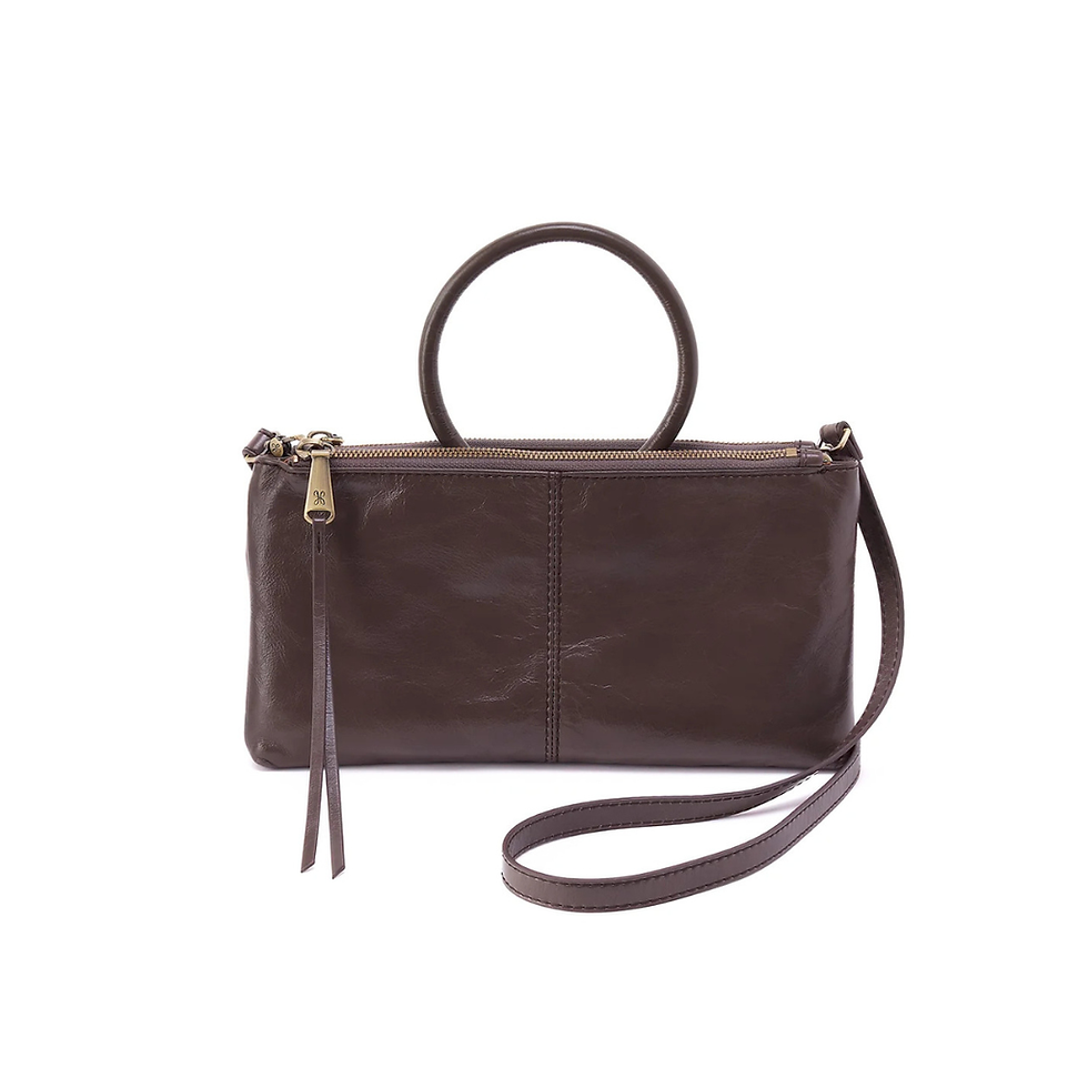 Hobo Sable Crossbody in Hearthstone front