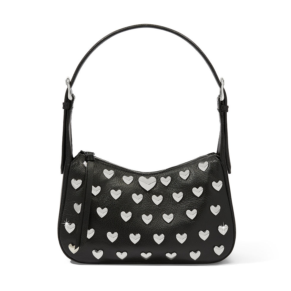 Brighton Lexi Hobo Bag in Black front