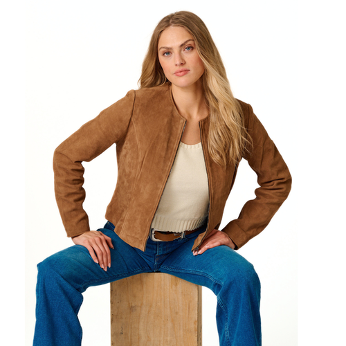 Quynn Lambskin Jacket | First Street Leather Mauritius