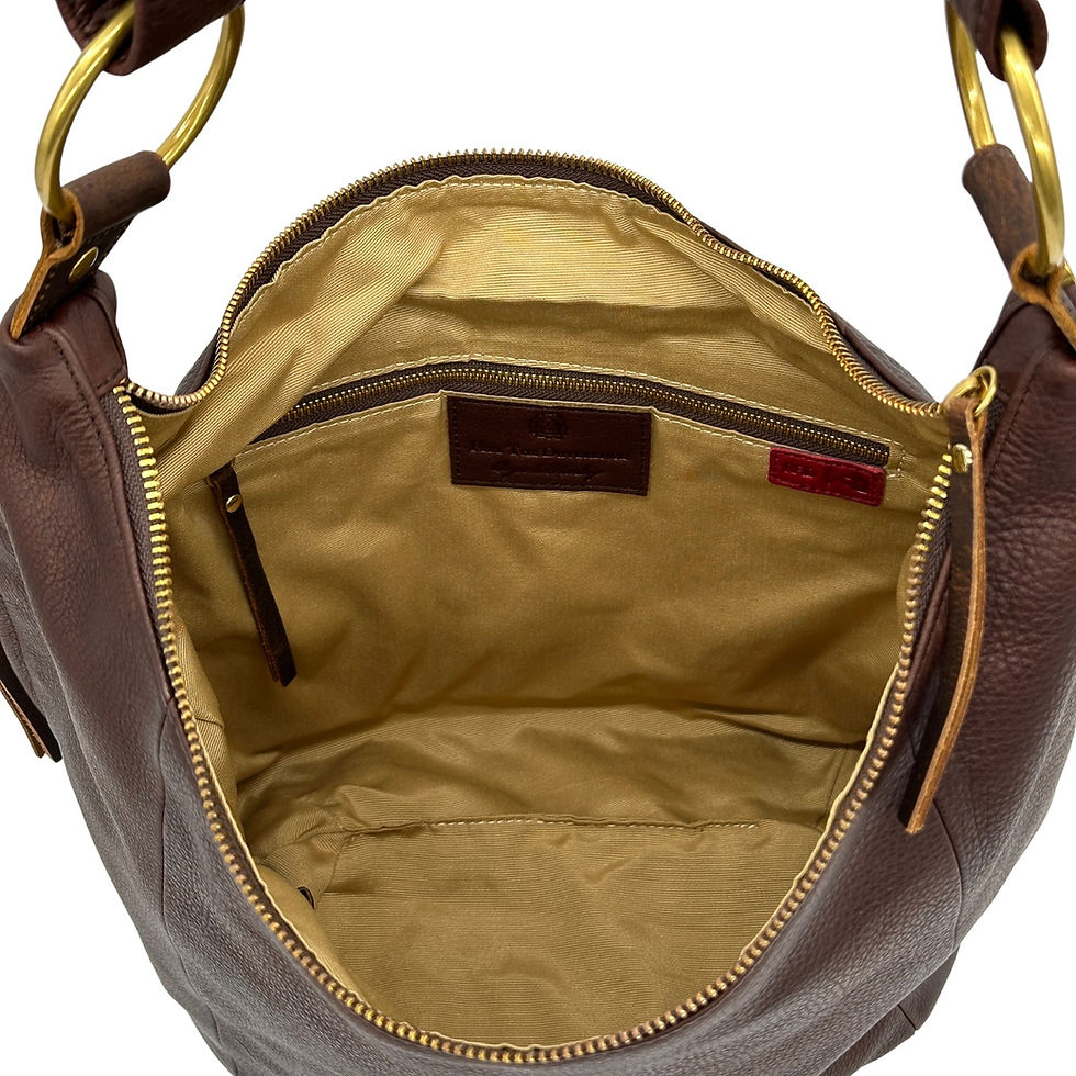 Osgoode Marley Tammi Hobo Espresso inside