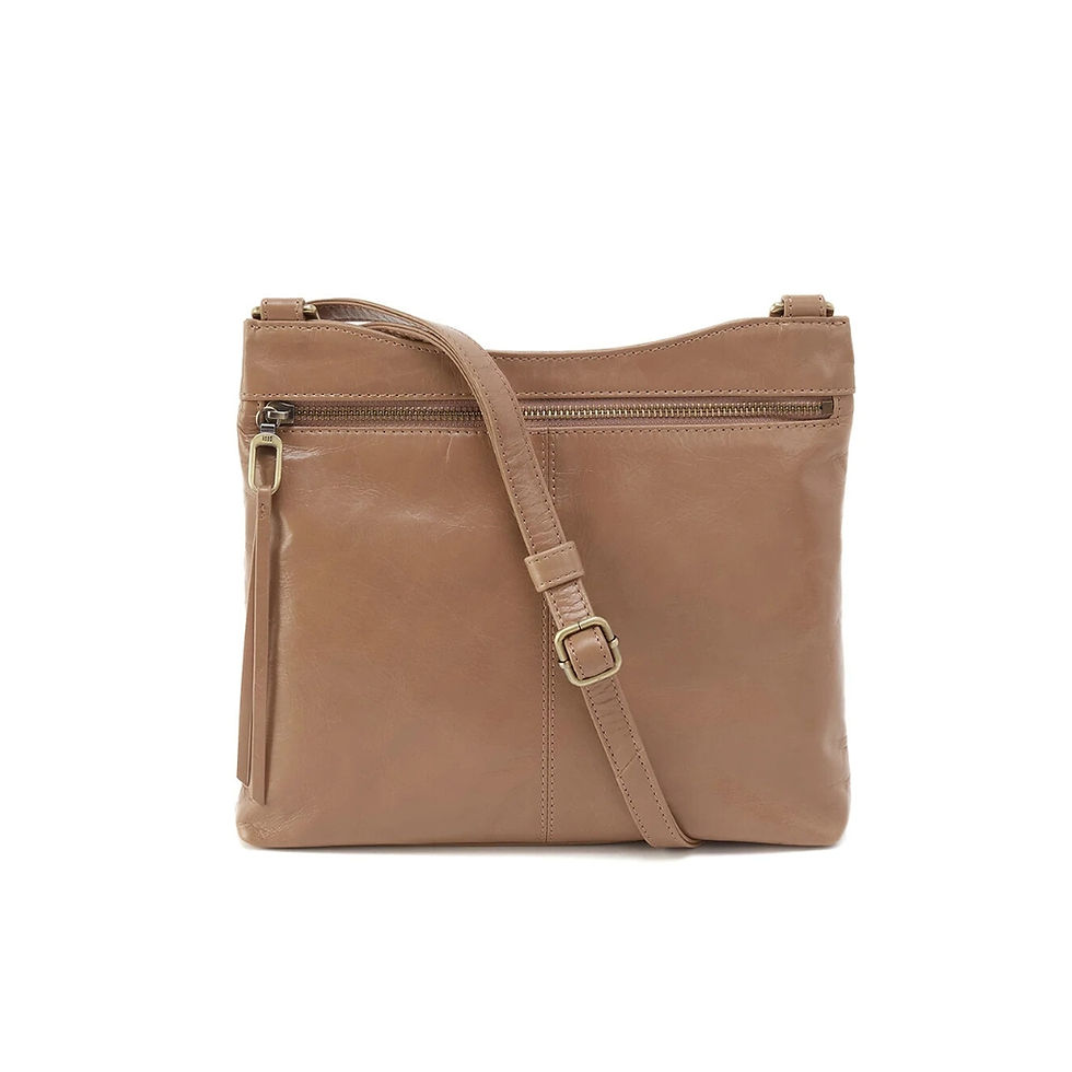 Hobo Cambel Crossbody in Cashmere front