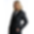 Mauritius Leah Leather Trench in Black side profile