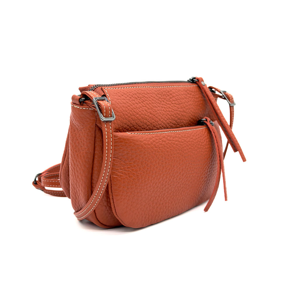 Bruno Rossi-Italy Dollarone in Arancio side profile