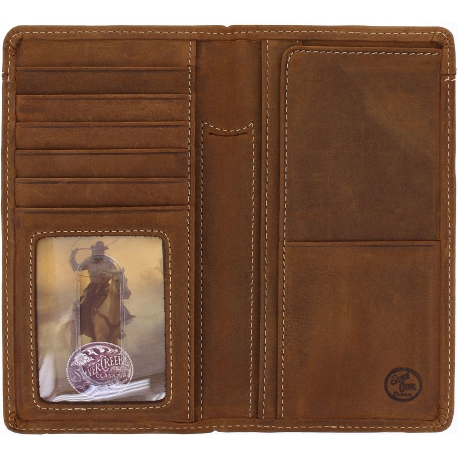 Brighton Western Classic Checkbook Wallet inside