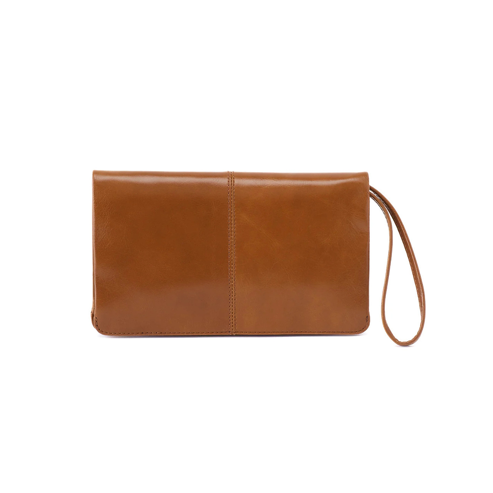 Thumbnail: Hobo Evolve Wristlet in Truffle back