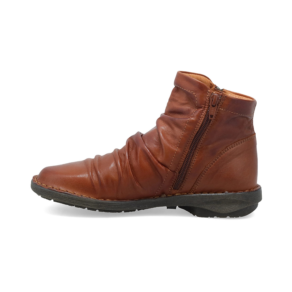 Miz Mooz Pleasant Ankle Boot in Brandy side