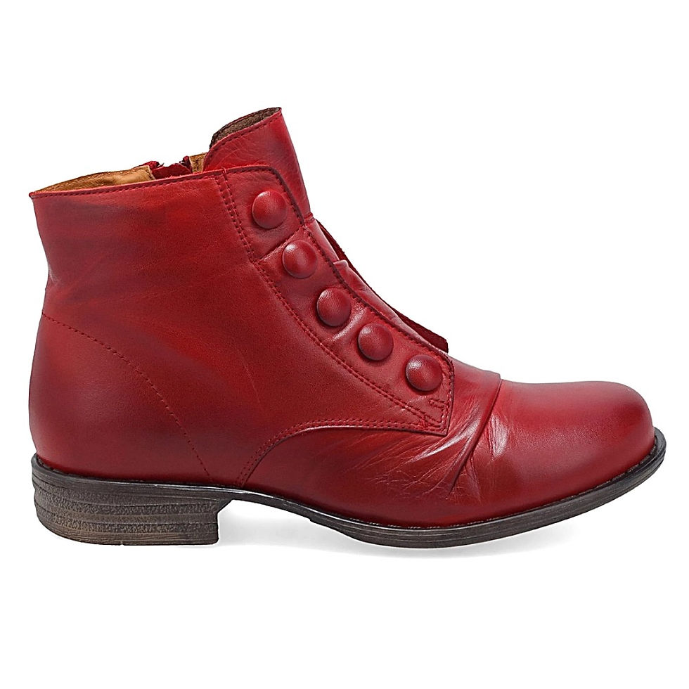 Thumbnail: Miz Mooz Louise Boot Red side view