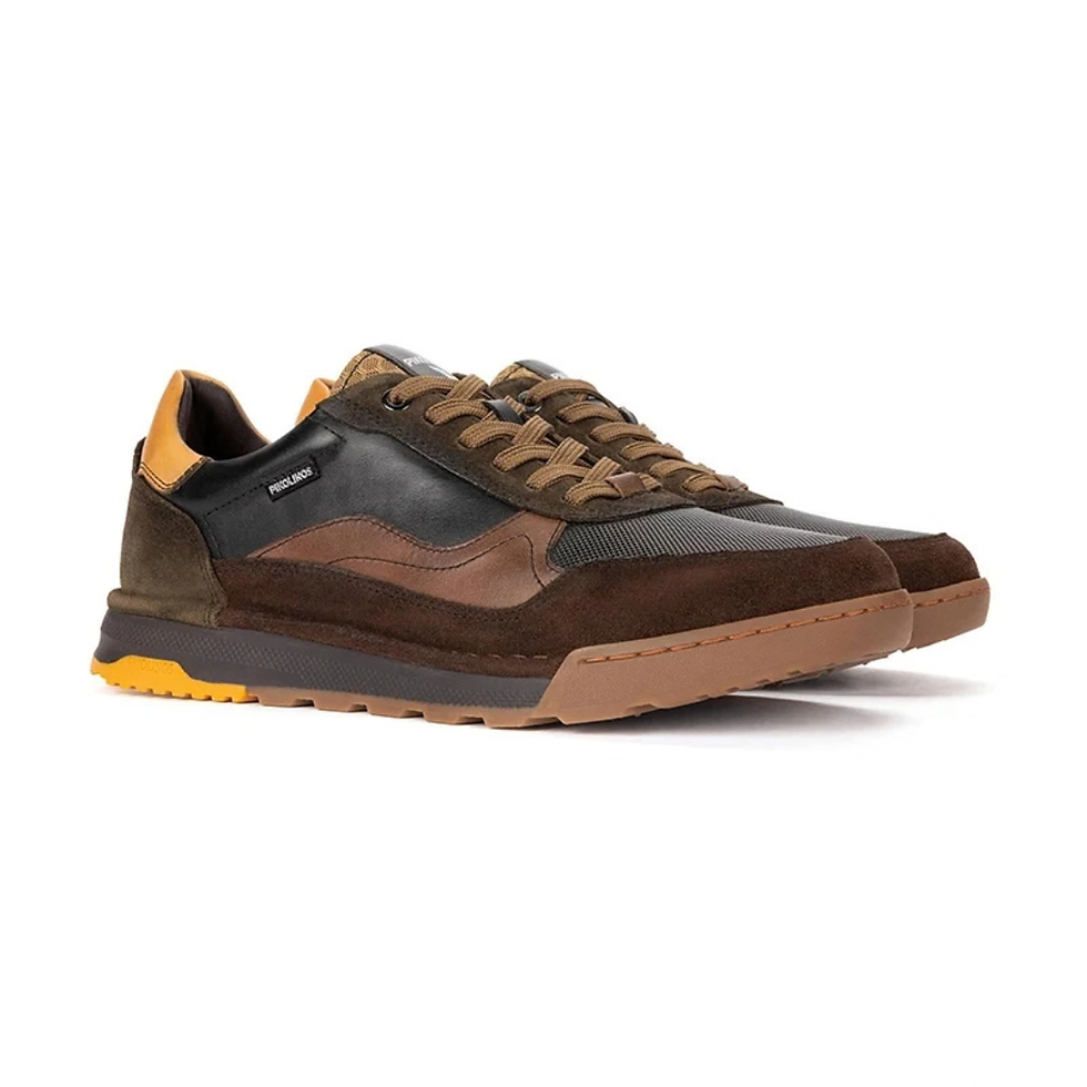 Pikolinos Teide Leather Lace-Up Shoe  side profile view