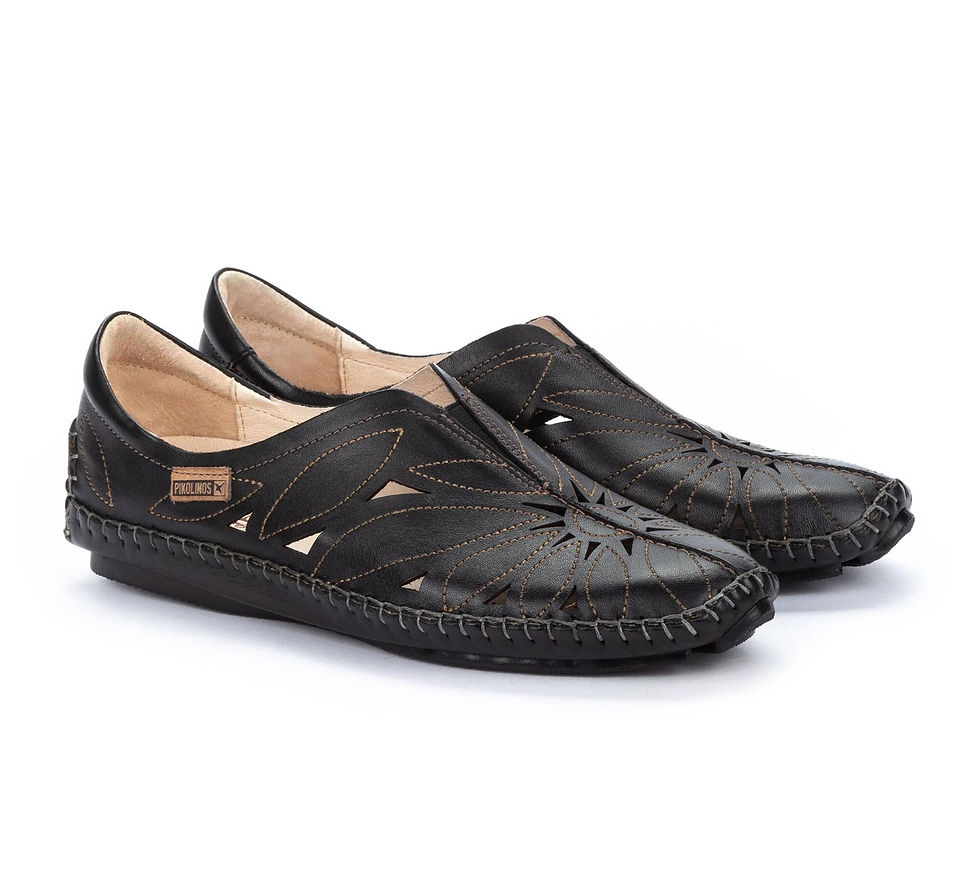 Pikolinos for Women The Jerez Driving Moccasin Black pair view