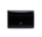 Hobo Jill Trifold Wallet Black front view