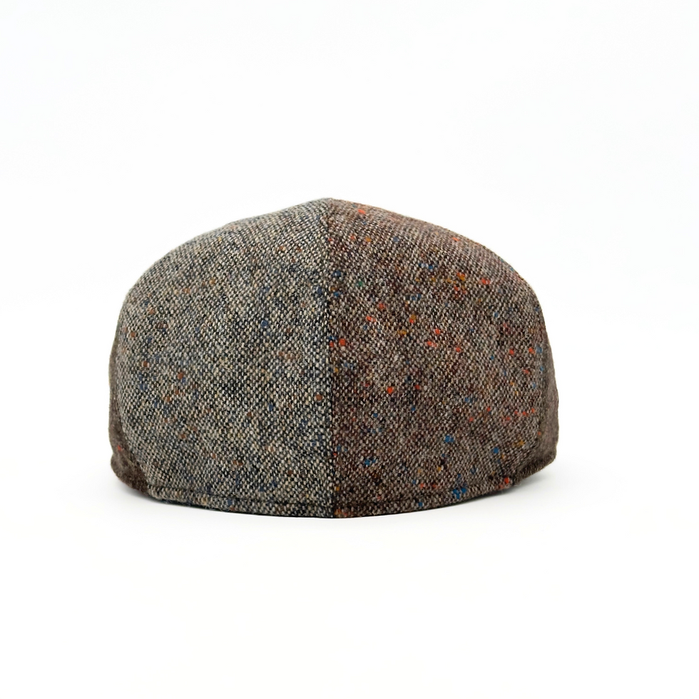 Thumbnail: Portaluri Cappelli-Italy British Tweed 3 Color Patch back