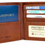 Thumbnail: Osgoode Marley RFID Passport Wallet brandy opened view