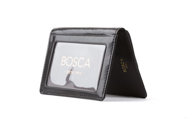 Thumbnail: Bosca Front Pocket ID Wallet Black front