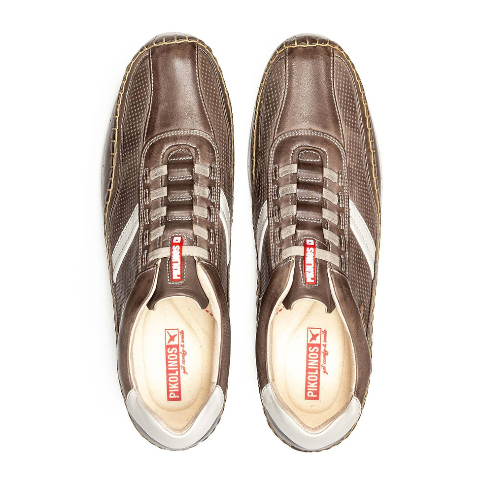 Thumbnail: Pikolinos-Spain Fuencarral Multi Color in Dark Grey overhead