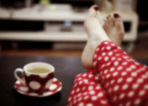 Put your feet up...