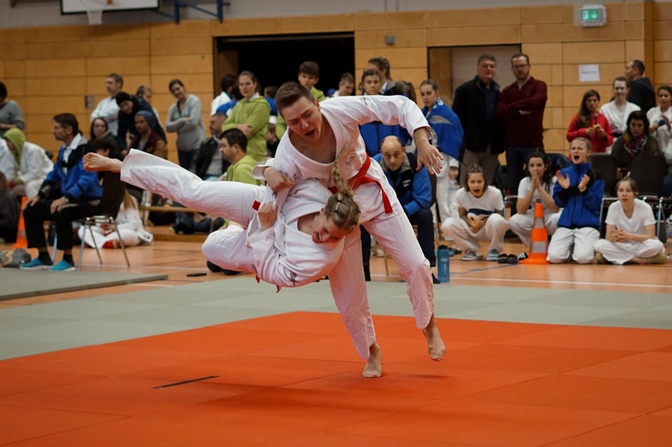 Wettkampf bei den Ju-Jutsu Tigers in Hutthurm