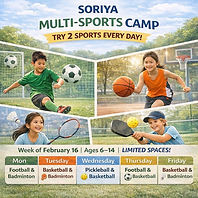 Soriya Multi-Sports Camp
