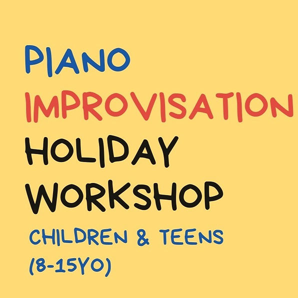 Piano Improvisation Holiday Workshop