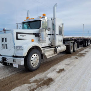 Snowy Road Hauling