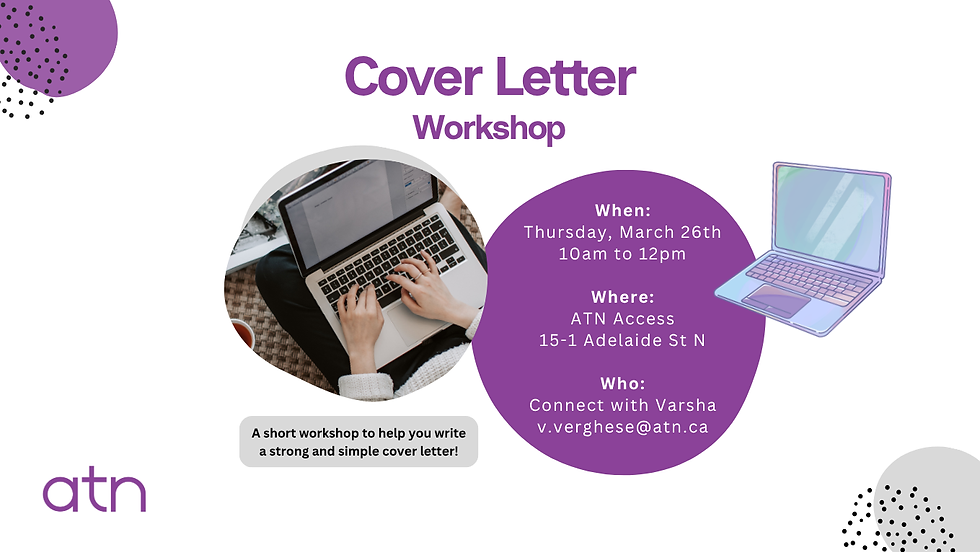 Cover Letter Workshop