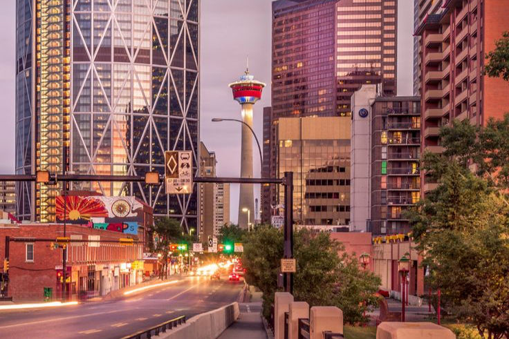 Bow head in Calgary