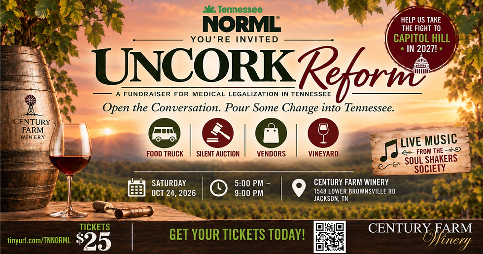 Tomorrow: Uncork Reform & 'Real Lives. Real Impact' Premiere