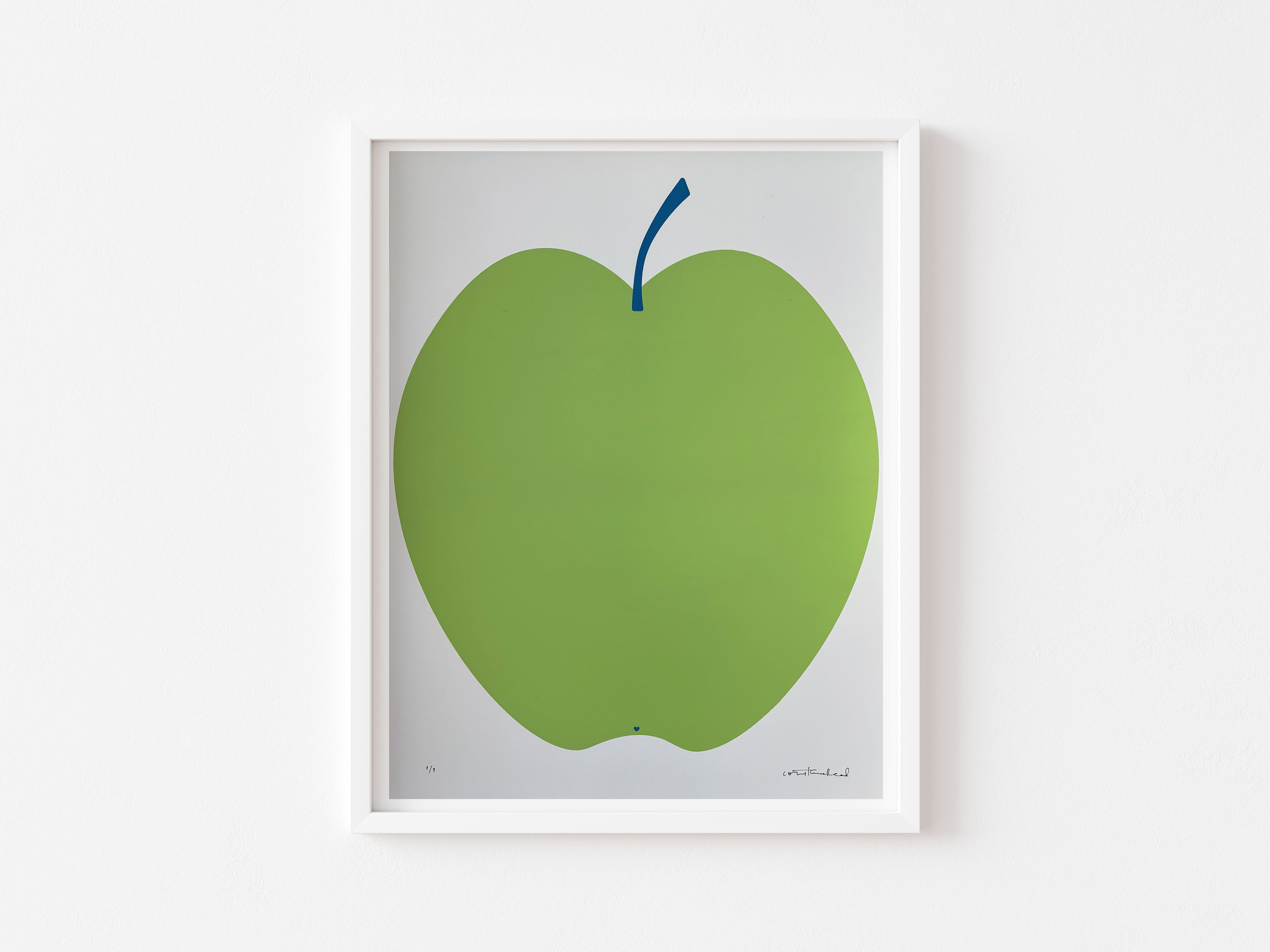 CONSTANCE READ - Green and Dark Teal Apple