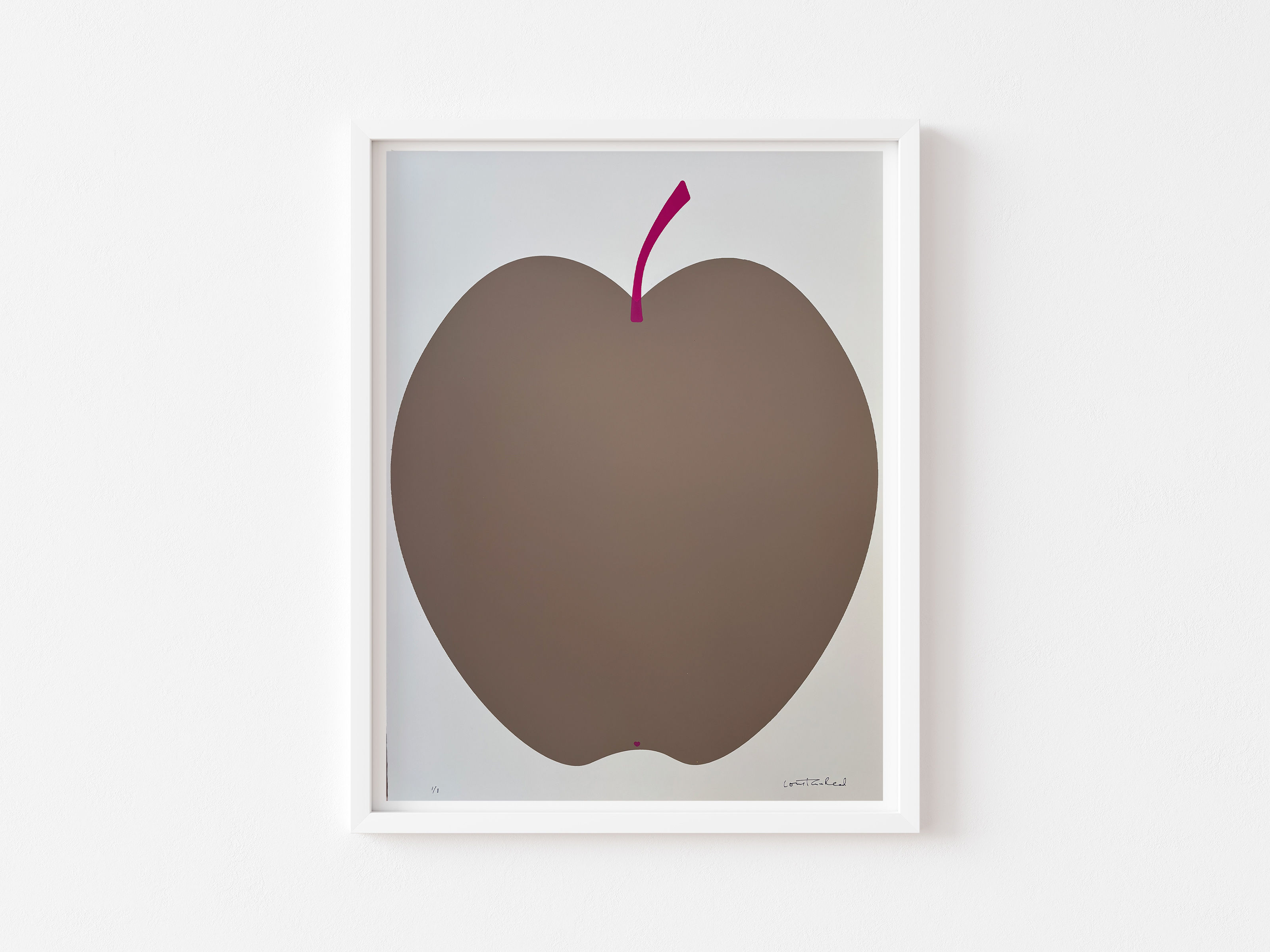 CONSTANCE READ - Taupe and Plum Apple